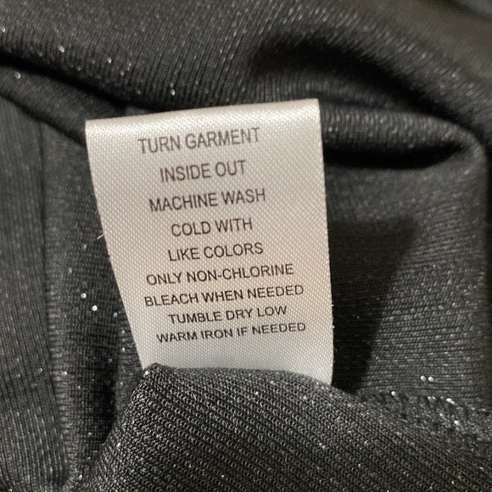 Don’t Stop Believing Black sparkly shirt! - Picture 14 of 14